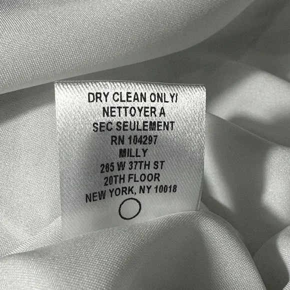 Milly Coco Black and White Patterned Sleeveless Shift Dress ~ 8 - Picture 11 of 12